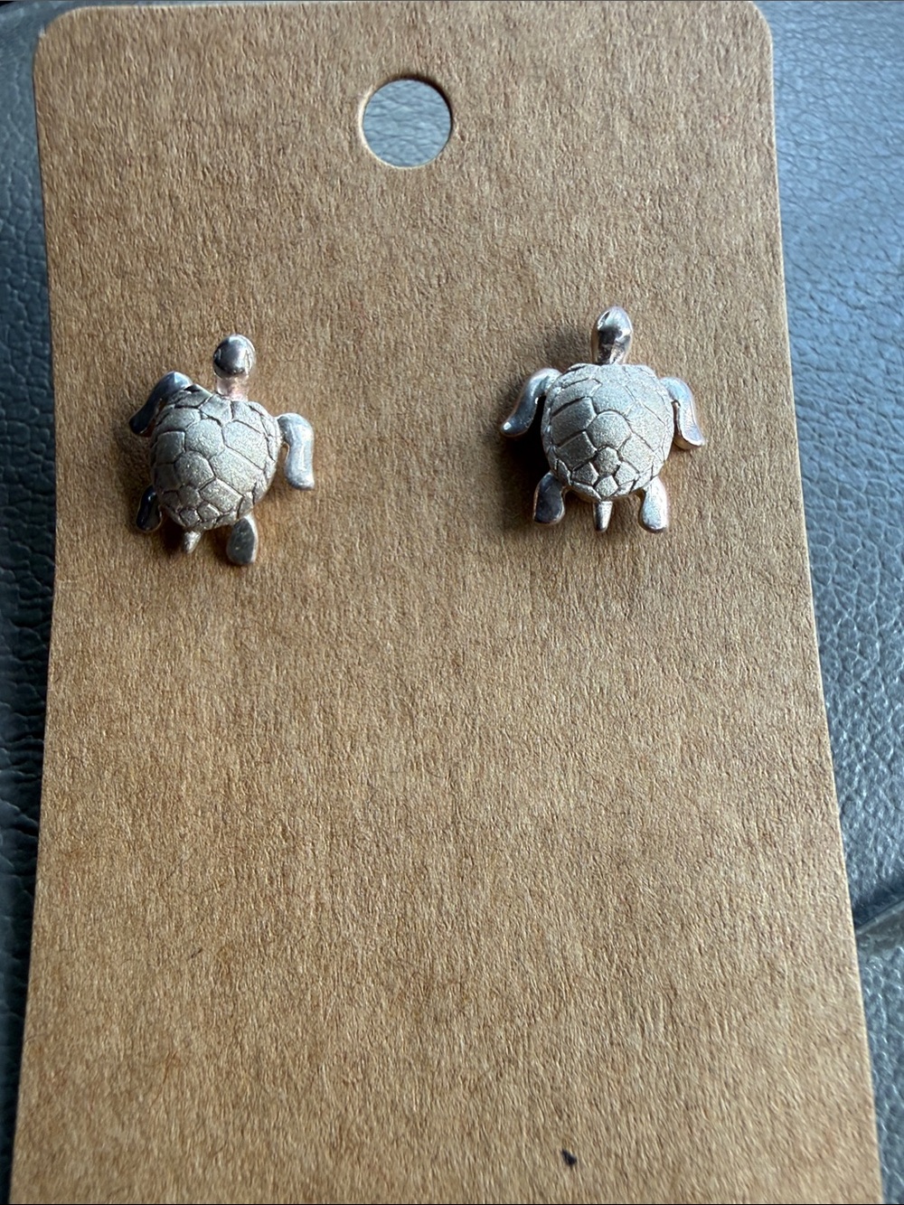 Sterling Silver Turtle Stud Earrings for Women - Charming Sea-Inspired Jewelry